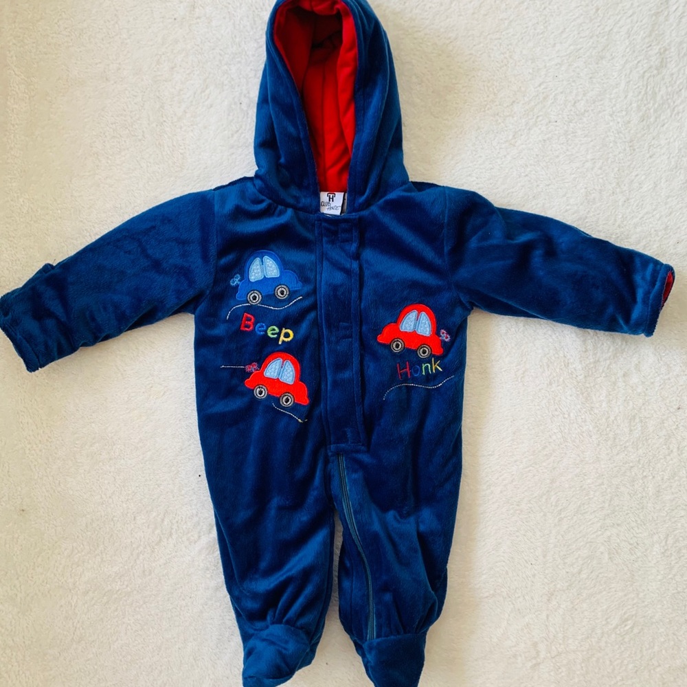 Vintage clubhouse baby snow suit